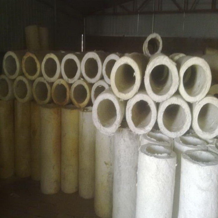 专业岩棉保温管铝箔岩棉管生产 华磊国标岩棉管壳市场价格