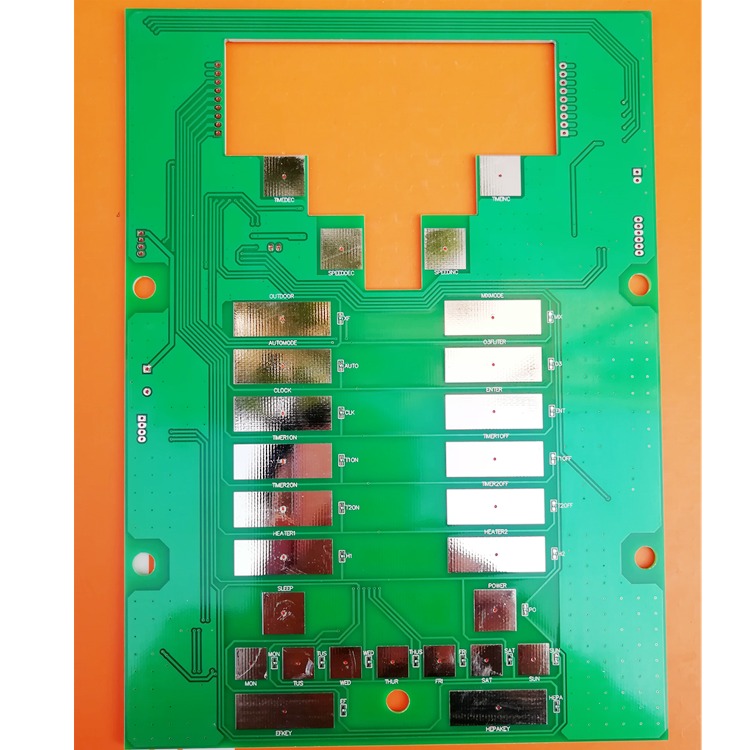数显温度计PCB 嵌入式温度显示表电路板 捷科供应液晶温度计线路板PCBA加工图片
