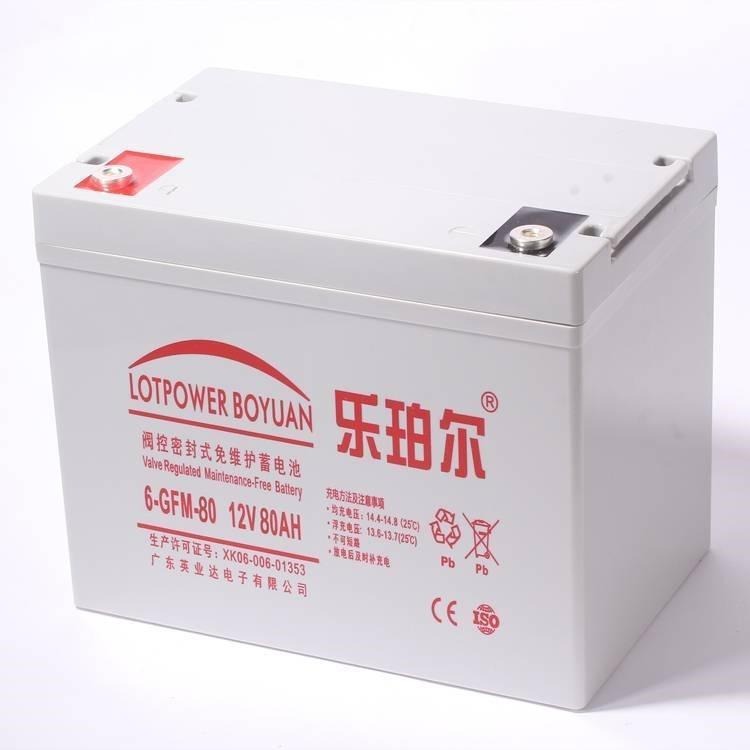 乐珀尔蓄电池6-GFM-80 12V80AH铅酸阀控密封式乐泊尔蓄电池代理