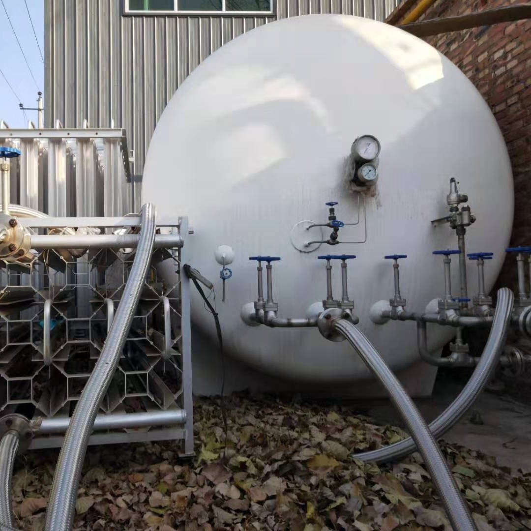 回收二手16公斤高压低温液体储罐  空浴式汽化器  回收L-CNG加气站