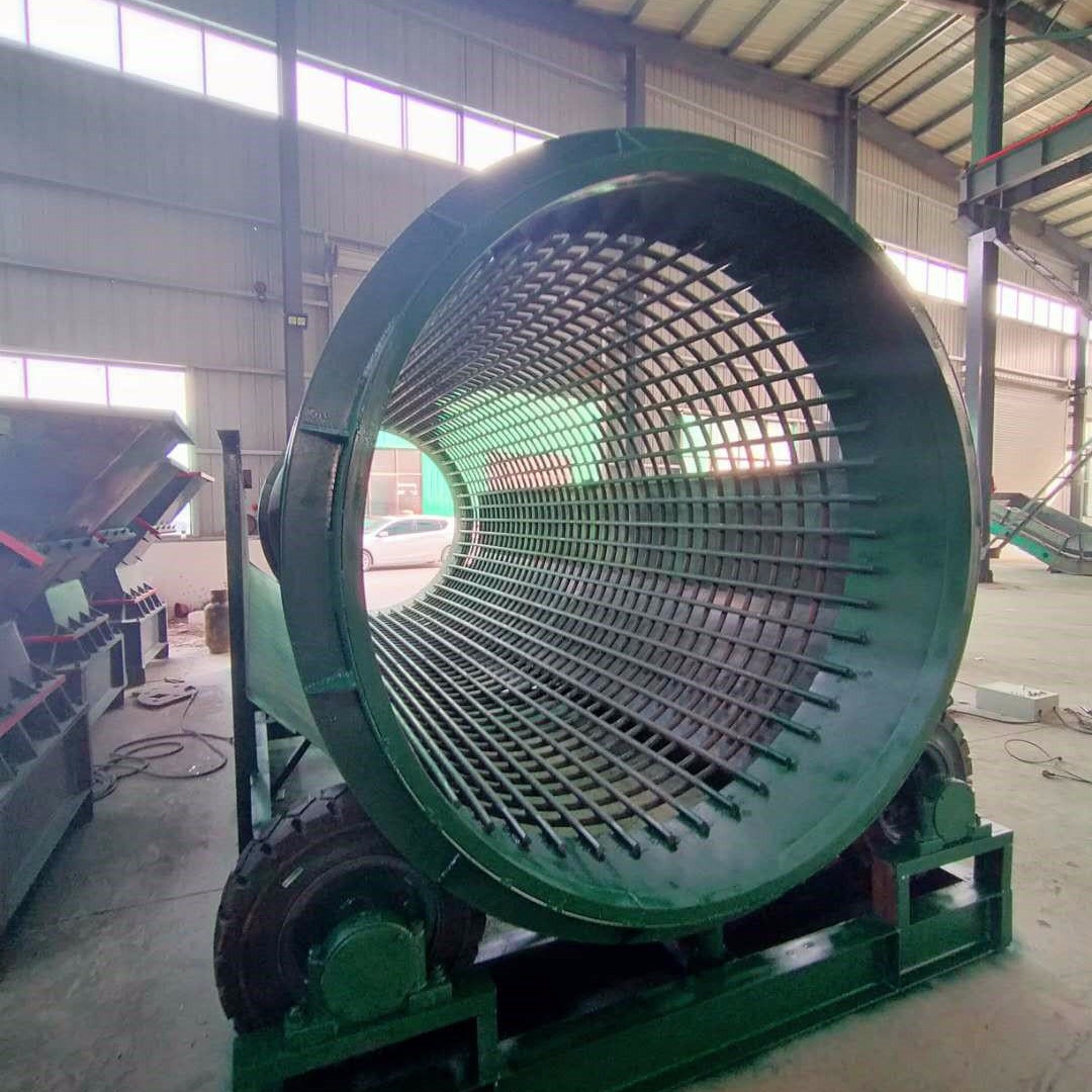 郑州宏迈厂家直销 无轴滚筒筛 大型筛石机 重型滚筒筛 2060滚筒筛