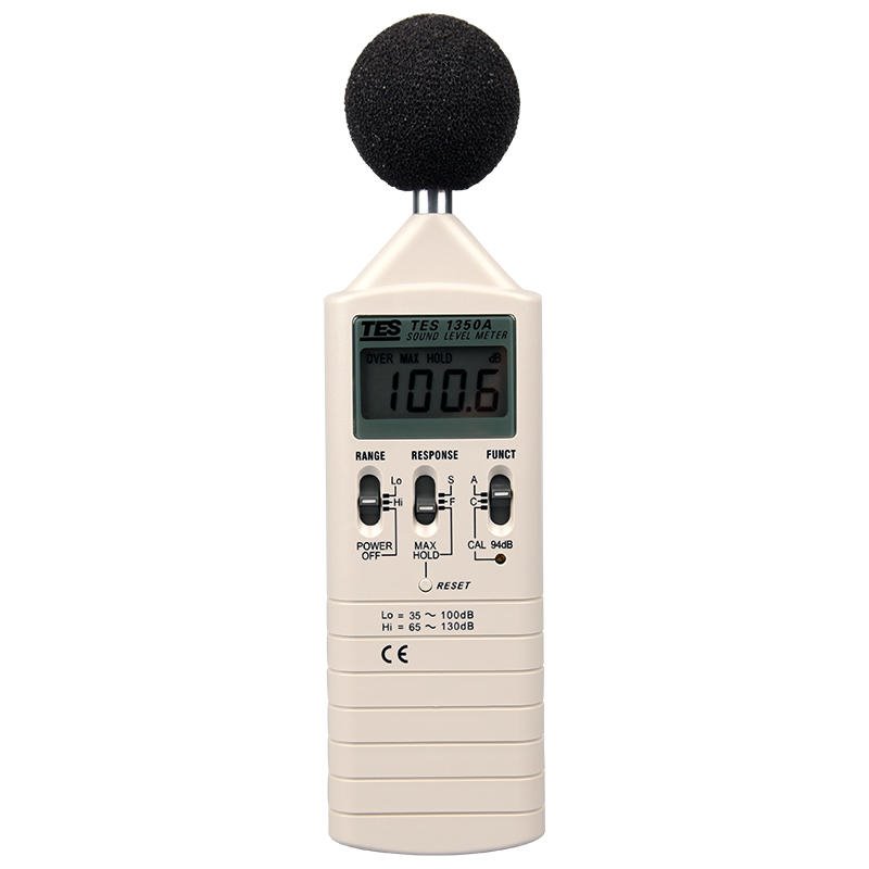 TES1350A噪音仪 台湾泰仕数字声级计 TES-1350A经济型分贝计