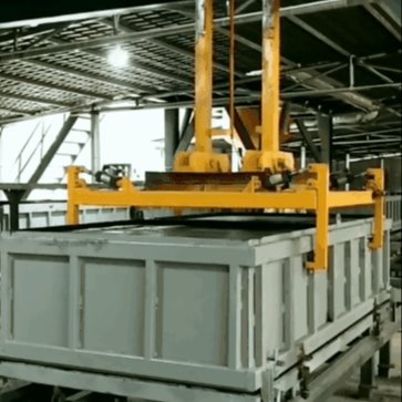 武汉加气块砖生产设备设备 恒兴加气砖生产线 加气砼砌块设备图片