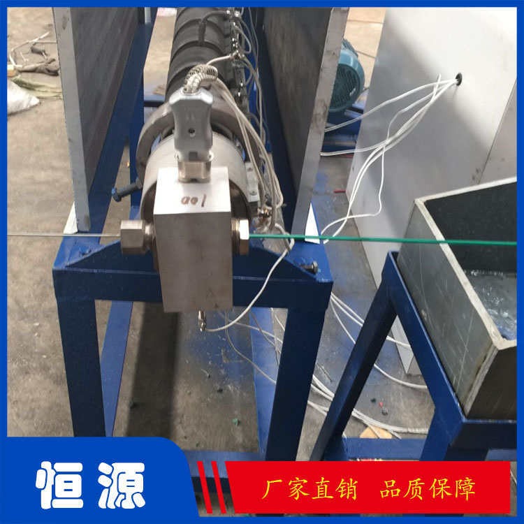 安平石笼网铁丝PVC包塑机 可定制 钢丝PVC包塑生产线