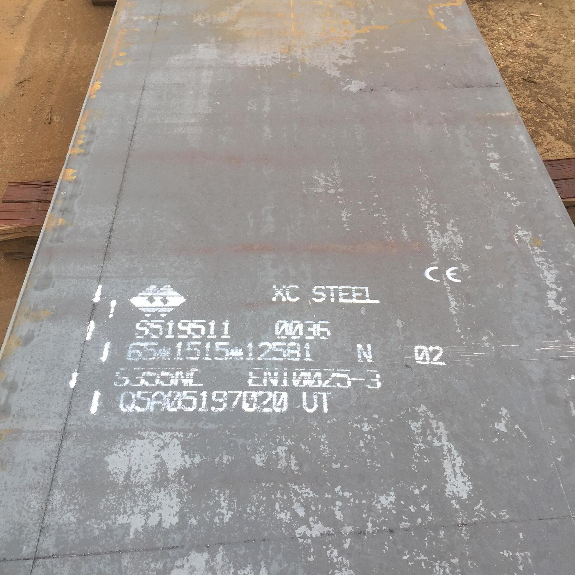 低合金钢板切割Q345B特厚钢板零割下料