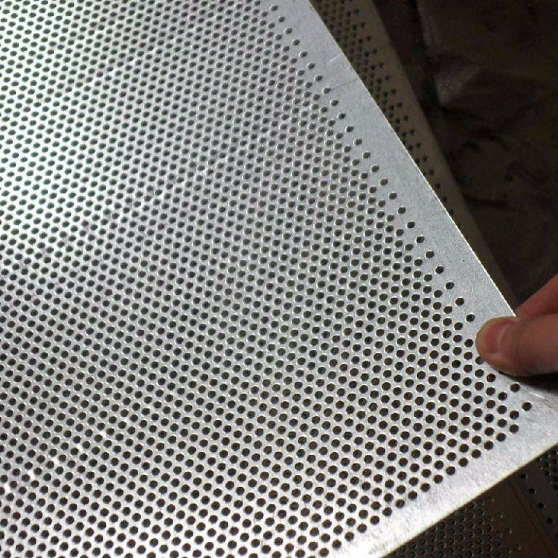 冲孔网板  304不锈钢圆孔冲孔筛网 设备防噪音冲孔板网 亚奇定做图片