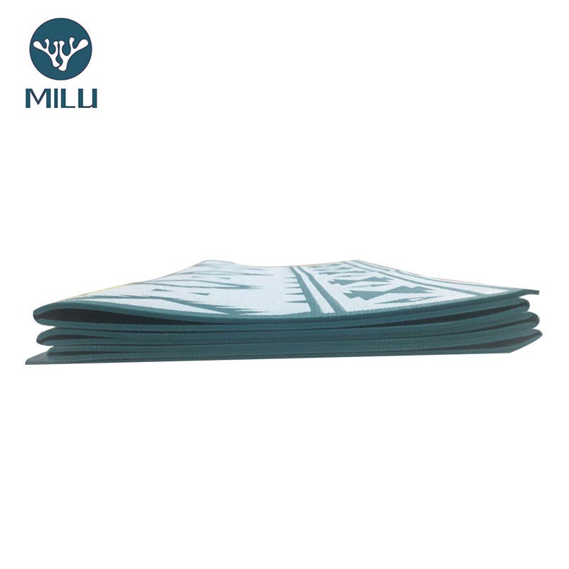 杭州朗群家居可折叠瑜伽垫 PVC专业便携吸汗防滑瑜伽垫