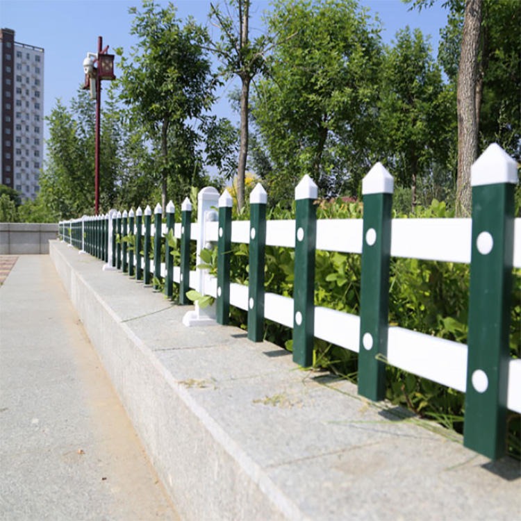 社区户外塑钢护栏 pvc塑钢白色围栏 建筑围墙护栏 一匡 批发优惠图片