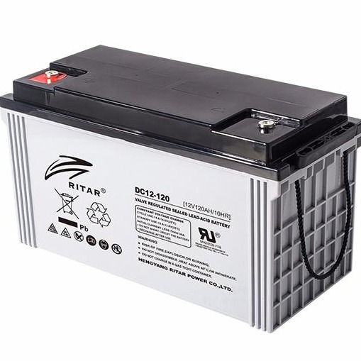 瑞达蓄电池DC12-120 RITAR电池12V120AH 太阳能 风能系统电池 储能电瓶