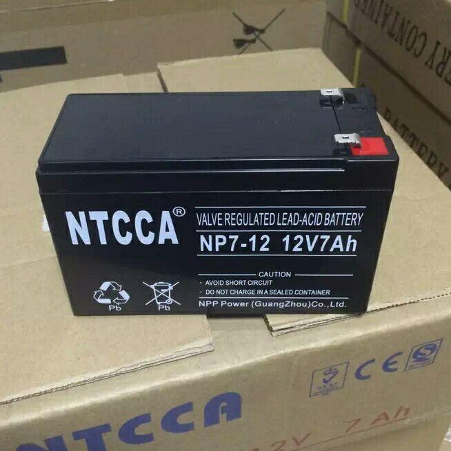 恩科蓄电池NP7-12 恩科蓄电池12v7ah 铅酸免维护蓄电池 恩科蓄电池图片