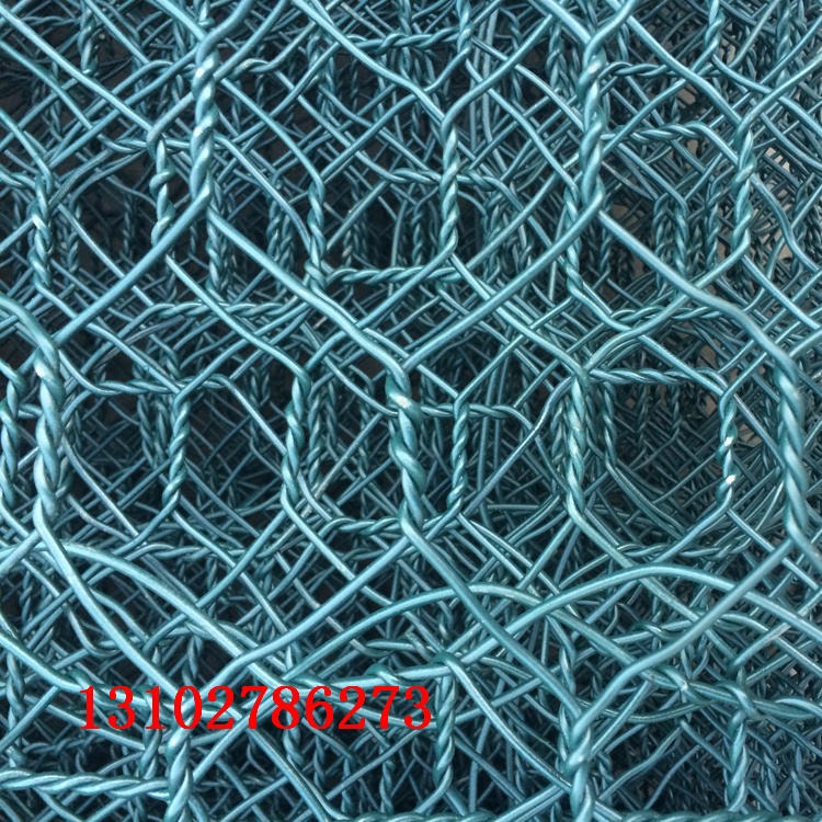 福嘉石笼网-护坡石笼网-包塑石笼网图片