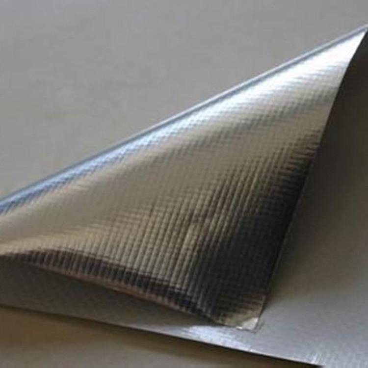 阻燃铝箔玻璃纤维布厂家 安朗品牌 防火转帘用铝箔布