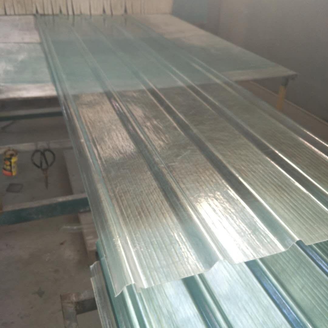 厂家批发定做FRP玻璃钢防腐采光瓦 屋面透明采光瓦  抗紫外线防腐蚀