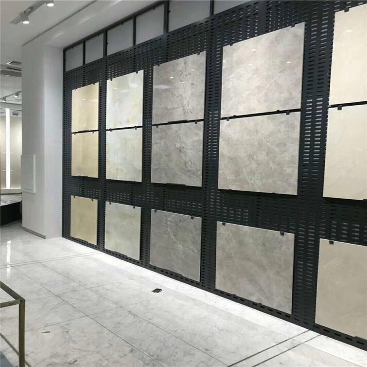 迅鹰  瓷砖冲孔板   800瓷砖冲孔板货架  上海陶瓷展示冲孔网