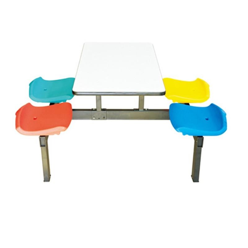 单位食堂餐桌椅价格 餐桌椅组合餐桌椅厂家 尚邑家具ST-004