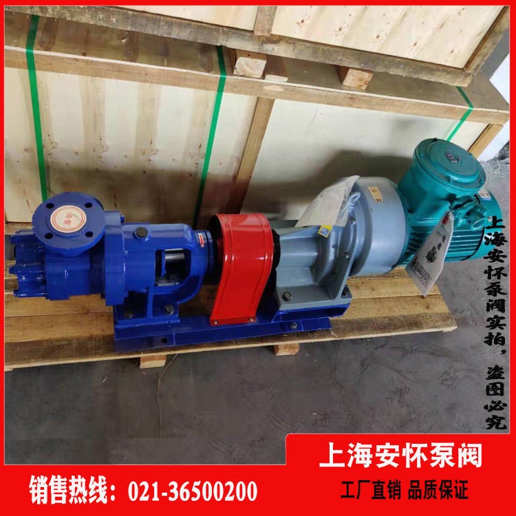 内齿高粘度泵 上海安怀ANYP-7不锈钢高粘度泵 高粘度抽料泵