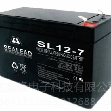 SL12-7蓄电池SEALEAD西力达12V7AH免维护蓄电池促销代理直流屏专用