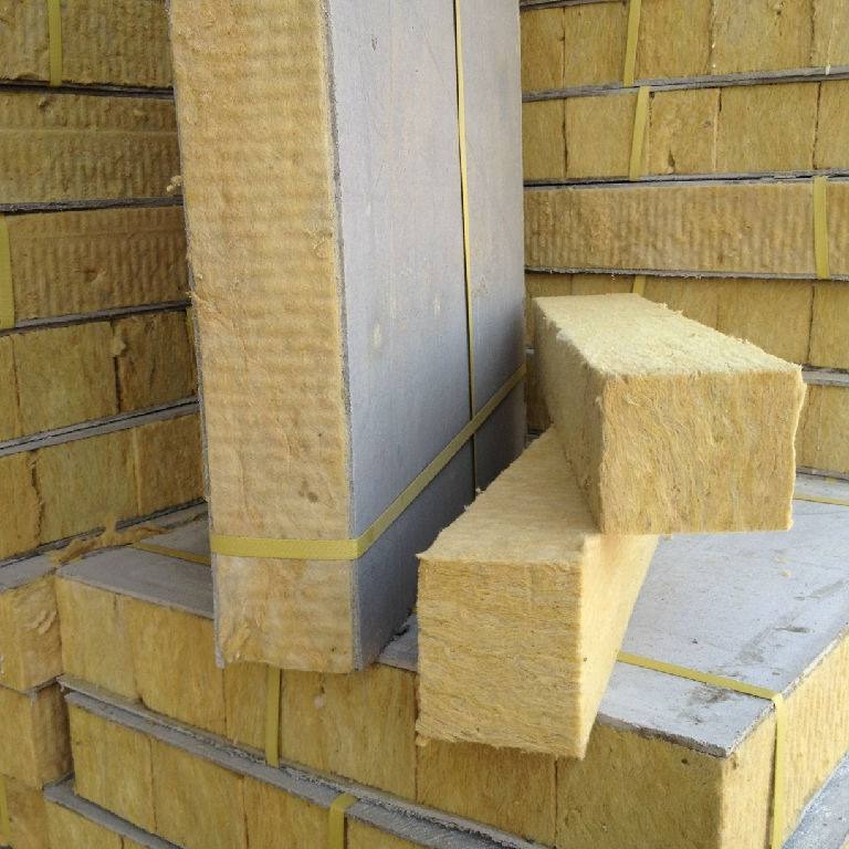 岩棉板价格 福洛斯厂家供应 砂浆岩棉复合板 外墙用岩棉复合板 量大从优