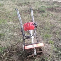 捷亚5马力手推式除草机清理杂草干净快捷农民的好帮手图片