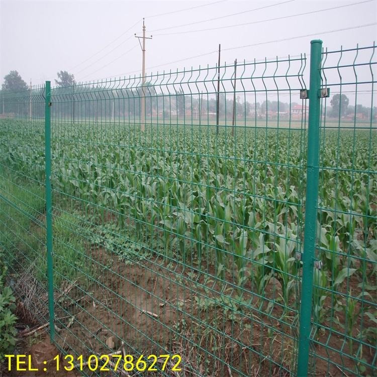 苗木园区铁丝网围墙、果树基地铁丝网围墙、种植基地铁丝围墙网图片