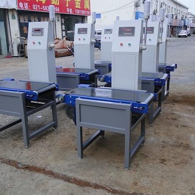 台州在线高速检重秤 重量选别机 自动称重检测设备厂家