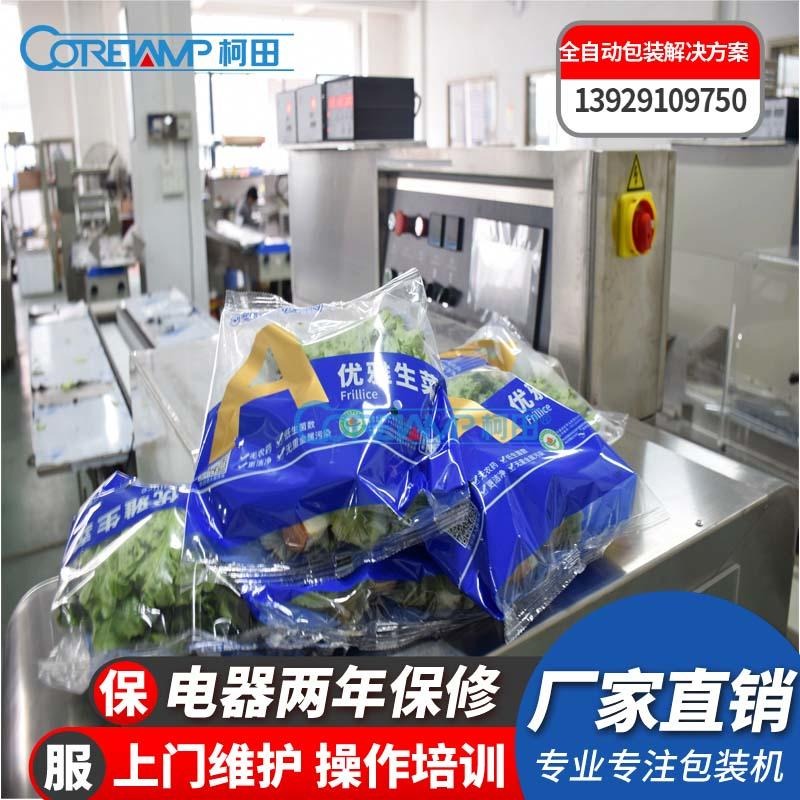 防雾膜叶菜包装机 全自动双伺服叶菜包装机械 原厂直销 量大从优