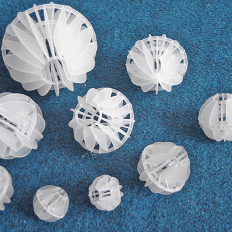 昌奇环保PP多面空心球 耐酸耐碱除尘除气专用环保填充球冷却塔填料图片