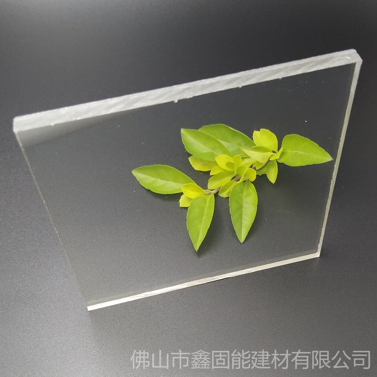 佛山厂家直销10mmPC板  10厘透明耐力板绿色耐力板  阻燃PC板雨棚板多色耐力板图片