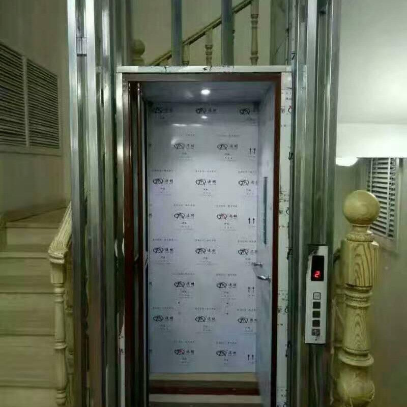 QYJYT家用小型升降机 轿厢式电梯 太原无底坑家用电梯  垂直式家用电梯图片