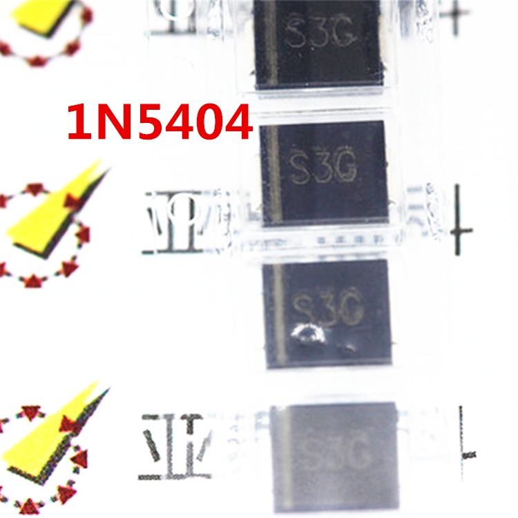S3G 1N5404 贴片SMC DO-214AB 整流二极管 整流器 3A 400V 电子元器件配套图片