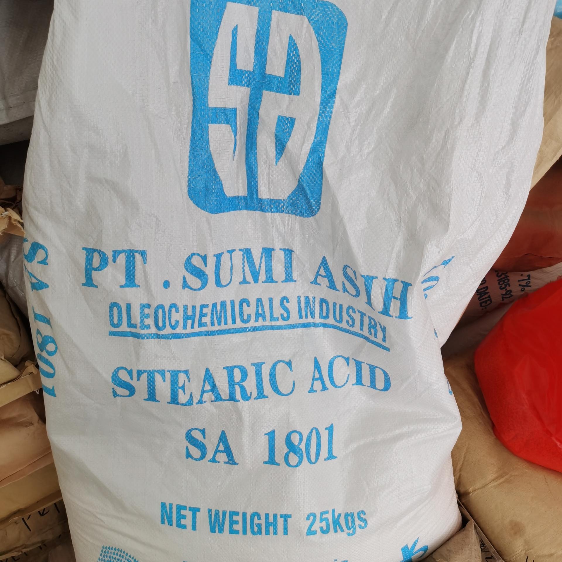 广东 印尼进口 硬脂酸1801 进口硬脂酸 1801 25公斤/袋