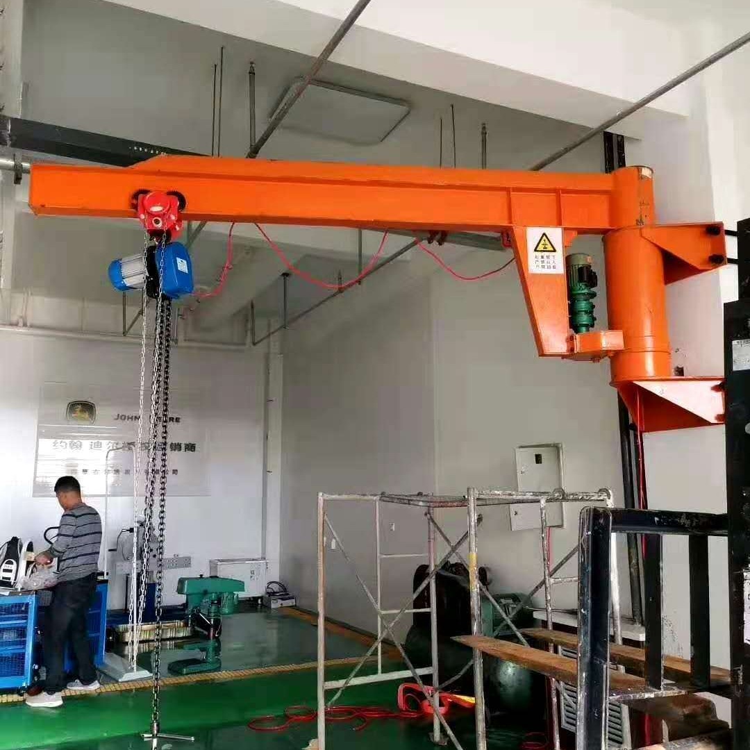 山东科力厂家专业销售 BZD立柱式悬臂吊 悬臂起重机 2吨旋臂吊  单臂吊 1吨 3吨 5吨悬臂吊