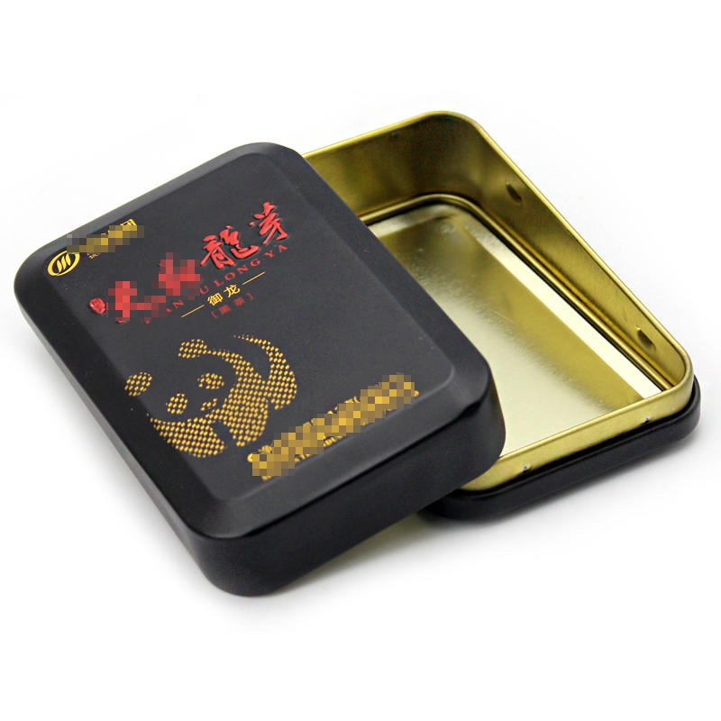 马口铁茶叶罐生产厂家 麦氏罐业 便携式黑茶铁盒 生产茶叶包装铁盒厂家