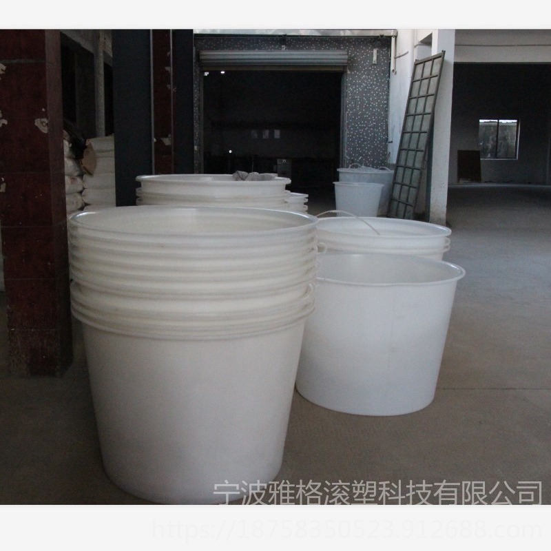 雅格滚塑食品级加厚配肥桶 湖北塑料圆桶 尺寸可定制
