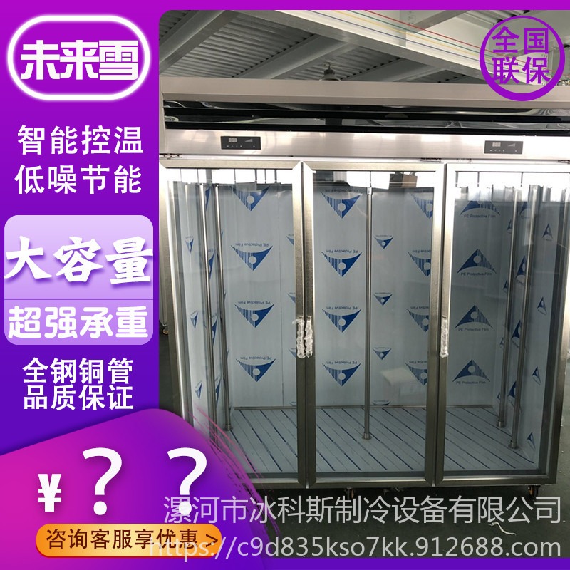 冰科斯-BKS-WLX-GR-03福州卖直冷挂肉柜厂家，1.8米挂肉展示柜，自助烤肉店冷藏柜