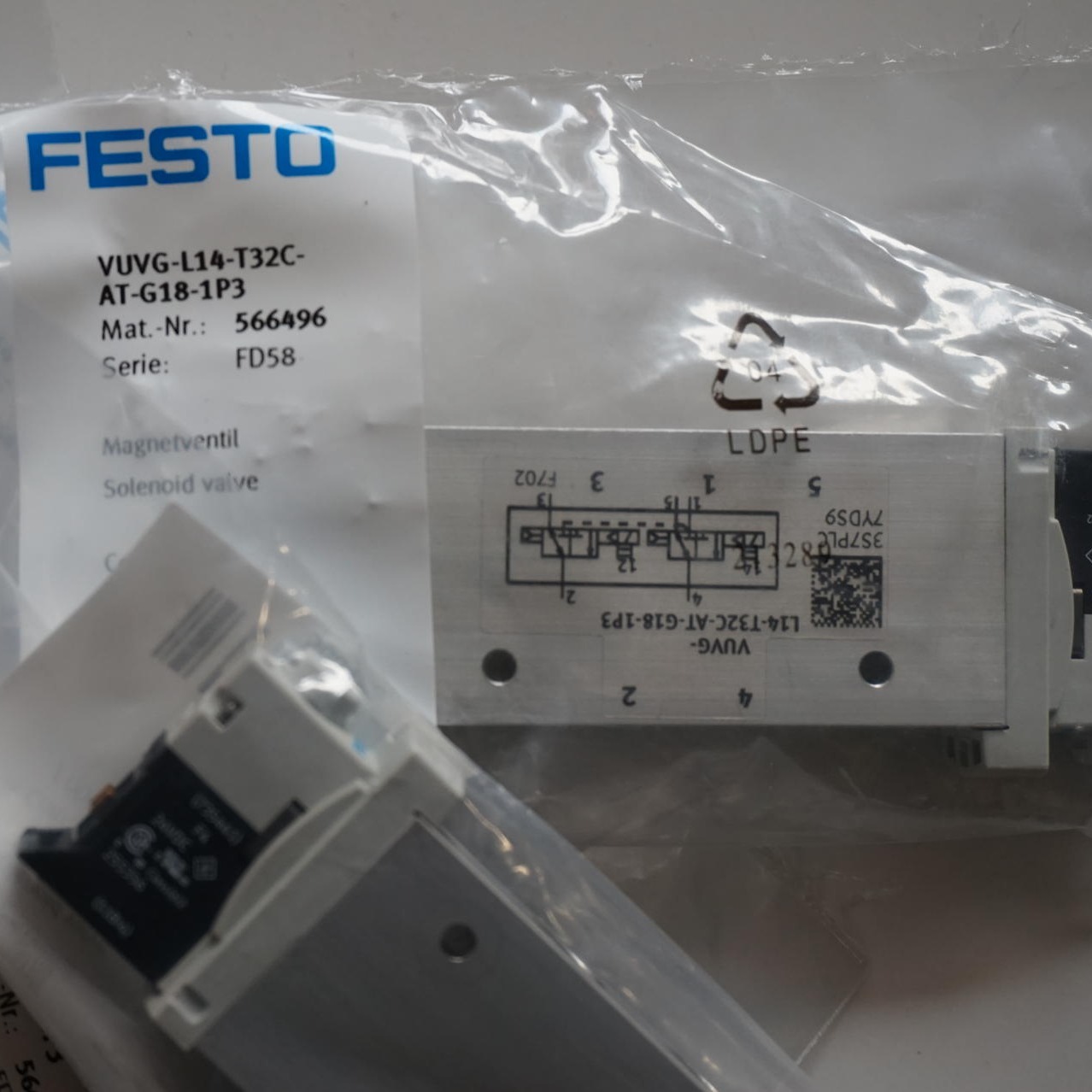 德国FESTO/费斯托VUVG-S10-P53E-ZT-M5-1T1L电磁阀特价