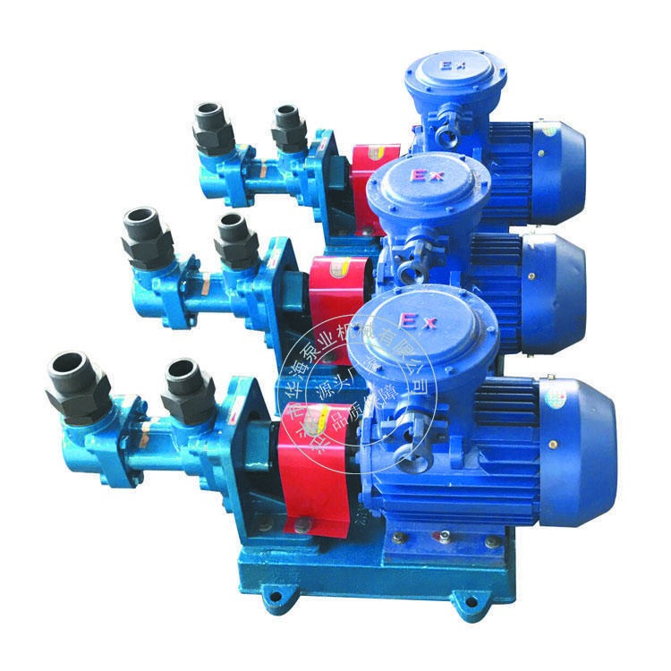 华海厂家供应三螺杆泵 3GR30×4-46型燃油喷射螺杆泵，柴油 润滑油输送泵 沥青保温泵
