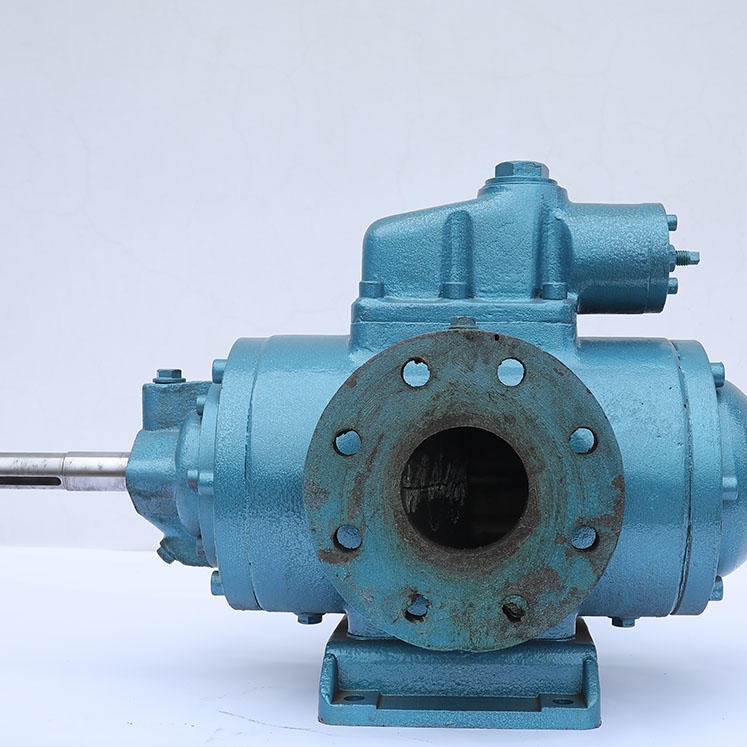 高粘度介质人造胶液输送泵用三螺杆泵SNS440R46K2W21,流量大运行平稳榆林天然气化工有限公司使用