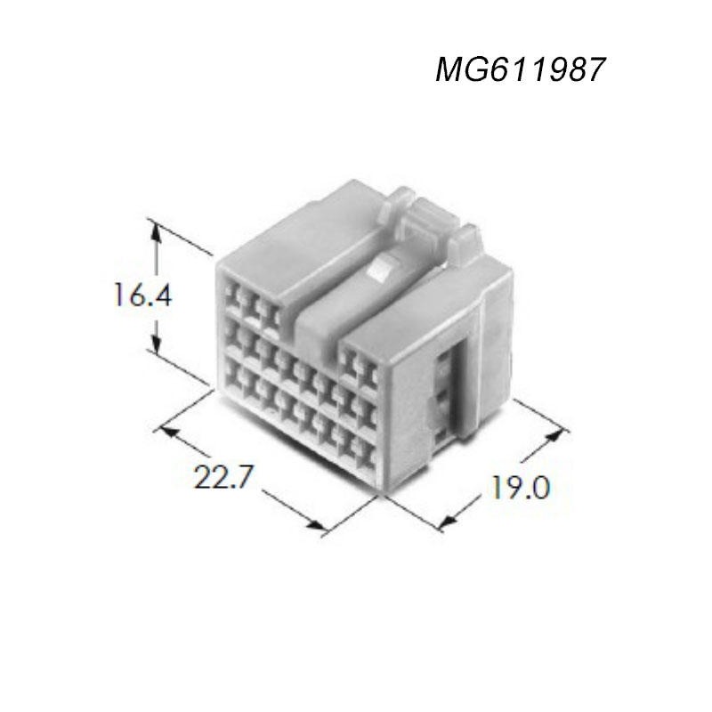 MG611987 KET接插件  汽车连接器 原装现货