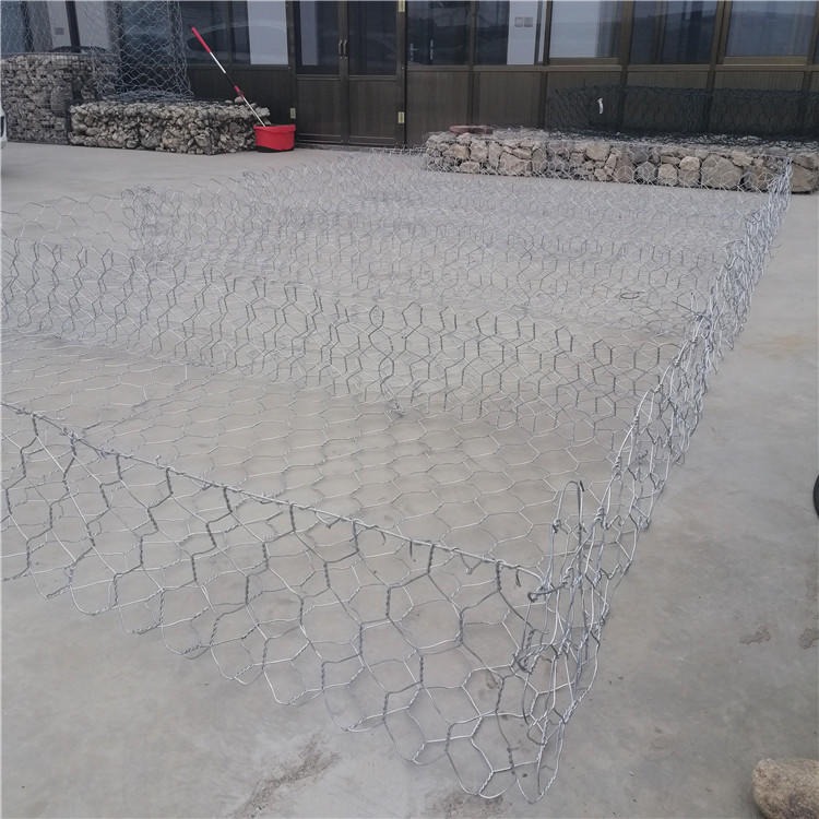 双格板石笼网垫 压弯石笼护坡 镀锌雷诺护垫 安平泰同石笼网生产厂家出品