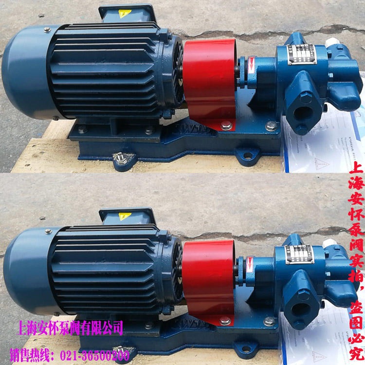 柴油齿轮泵 上海安怀KCB-300防爆齿轮油泵 订做齿轮泵