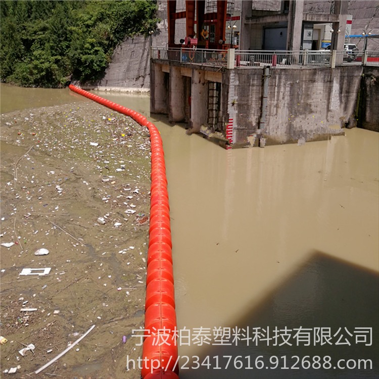随州漂水拦河大坝浮筒 拦截漂浮塑料浮筒报价拦污排浮漂