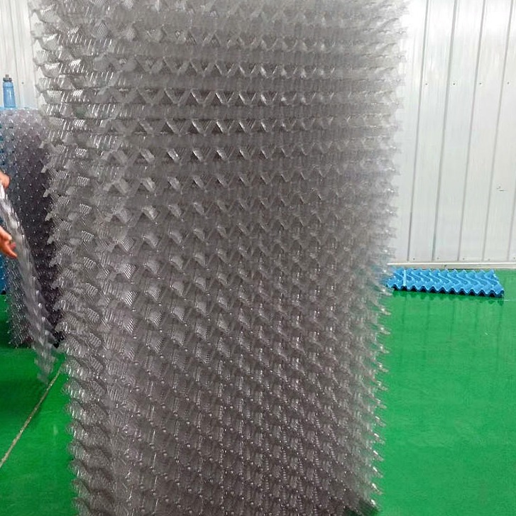 厂家供应PVC冷却塔填料 S波填料 玻璃钢冷却塔淋水片 良机冷却塔填料 河北龙轩欢迎选购