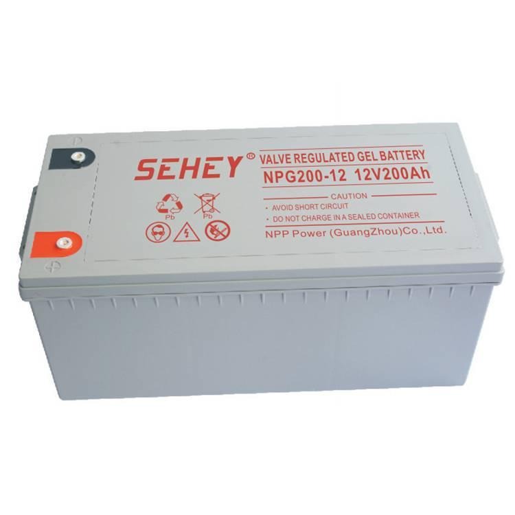 SEHEY蓄电池NP200-12西力蓄电池12V200AH直流屏 应急照明系统 UPS电源配套 配电柜