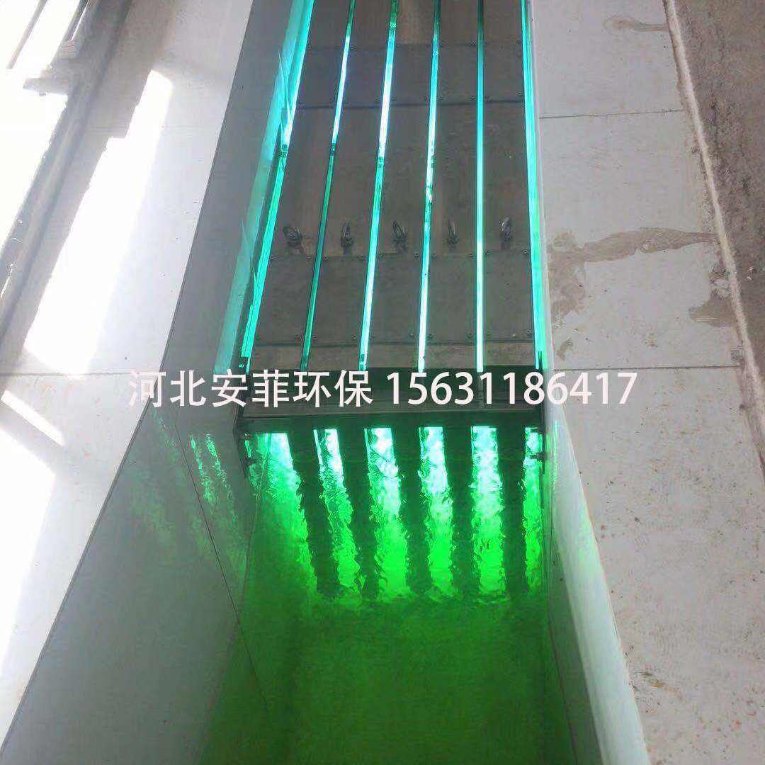供应污水标准 明渠式 紫外线杀菌器 框架式 UV消毒灯架设备