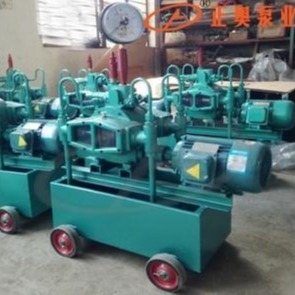 上海电动试压泵正奥泵业4DSY-15/80型电动试压泵铸铁材质水压测试泵