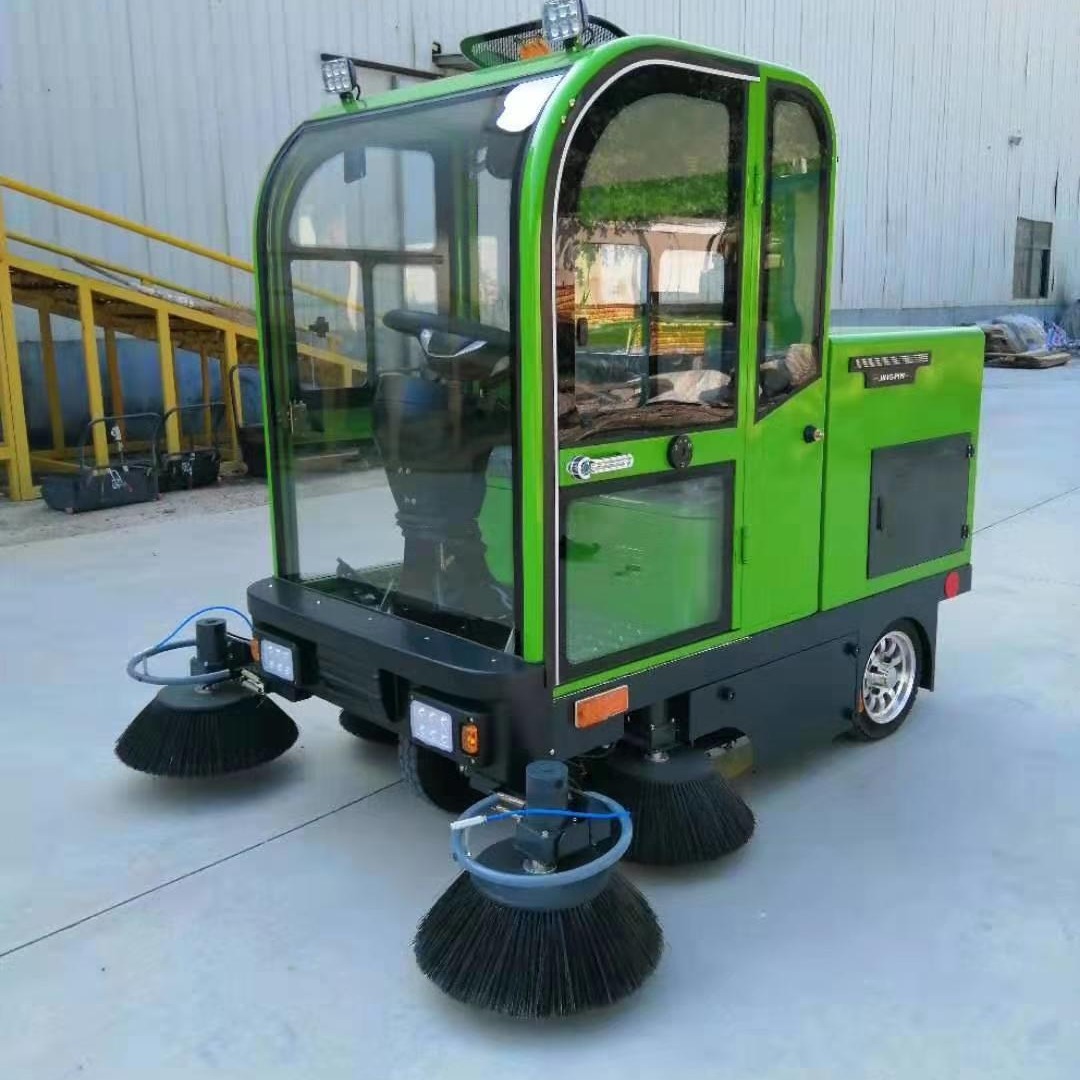 环卫街道用驾驶式洗扫一体电动扫地车小区工厂吸尘垃圾清扫车垃圾扫地车