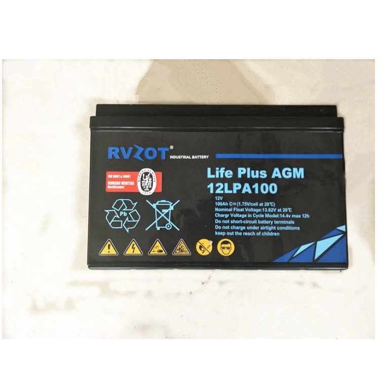 法国RUZET路盛蓄电池12LPG75足容量UPS EPS应急电源12V75 代理直销