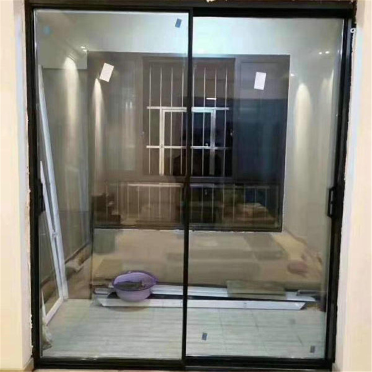 泰荣 中空门 钛镁合金钢化玻璃门 规格齐全