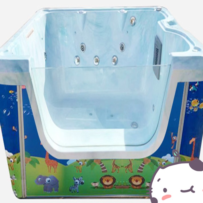 湖南阳光宝贝儿童游泳池 婴儿洗浴设备安装  厂家定制婴儿游泳洗浴双浴盆设备